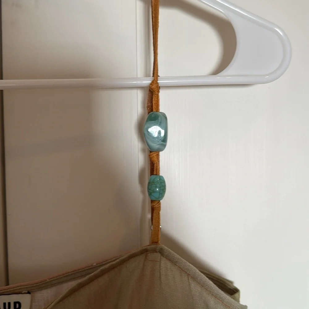 LAURA LINEN DRESS PASTEL CLOUDS. Worn once. Absolutely stunning dress. - Picture 3 of 8